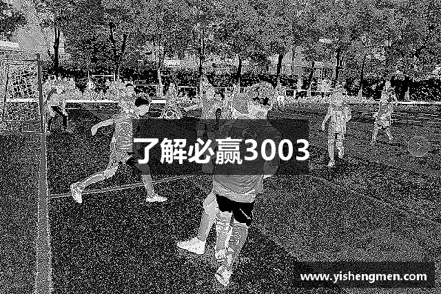 了解必赢3003